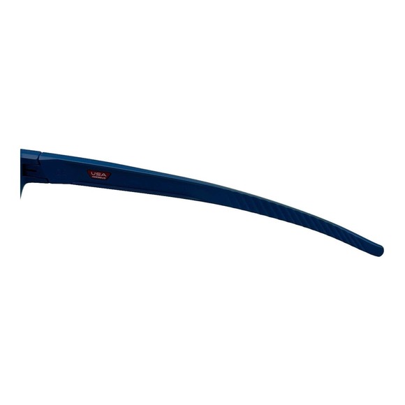 Oakley Forager Asia Fit Matte Poseidon Prizm Sapphire Polarized Sunglasses - Picture 6 of 7